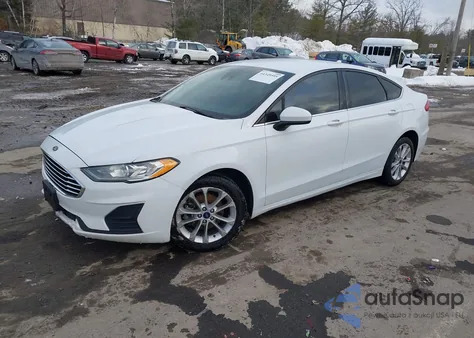 2020 Ford Fusion Se из США, поврежденный, VIN 3FA6P0H76LR128423